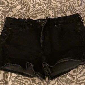 Black AE Jean shorts